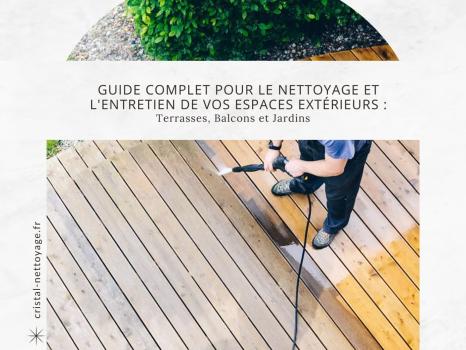 🌟 Guide Complet pour le Nettoyage et l'Entretien de vos Espaces Extérieurs : Terrasses, Balcons et Jardins 🌟